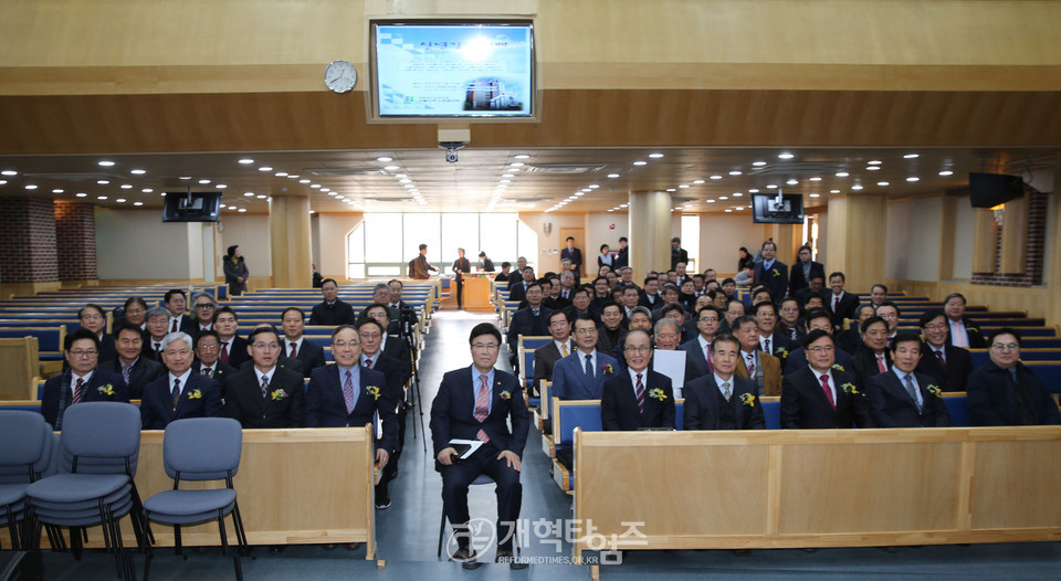 서울협, 신년감사예배 모습