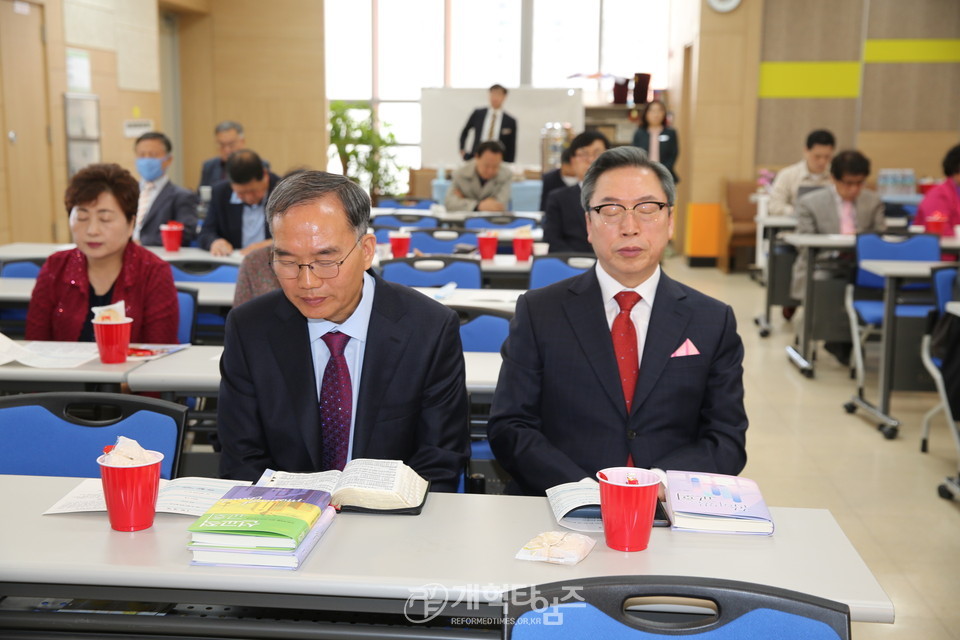 출판감사예배 모습