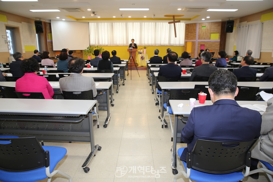 출판감사예배 모습