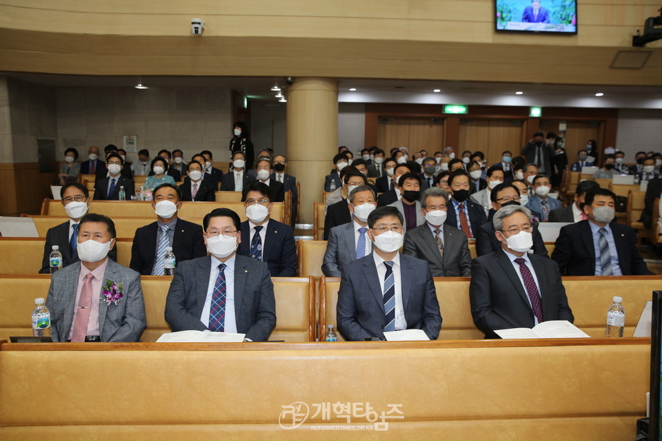 서울지역노회협의회 「2020년 정기총회 및 신임노회장 취임감사예배」 모습