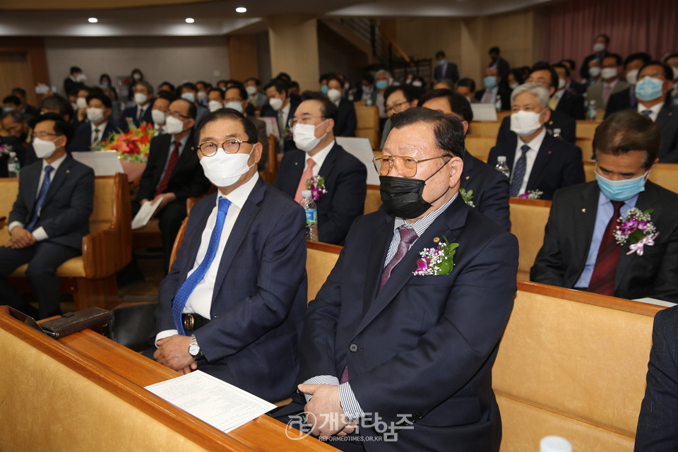 서울지역노회협의회 「2020년 정기총회 및 신임노회장 취임감사예배」 모습