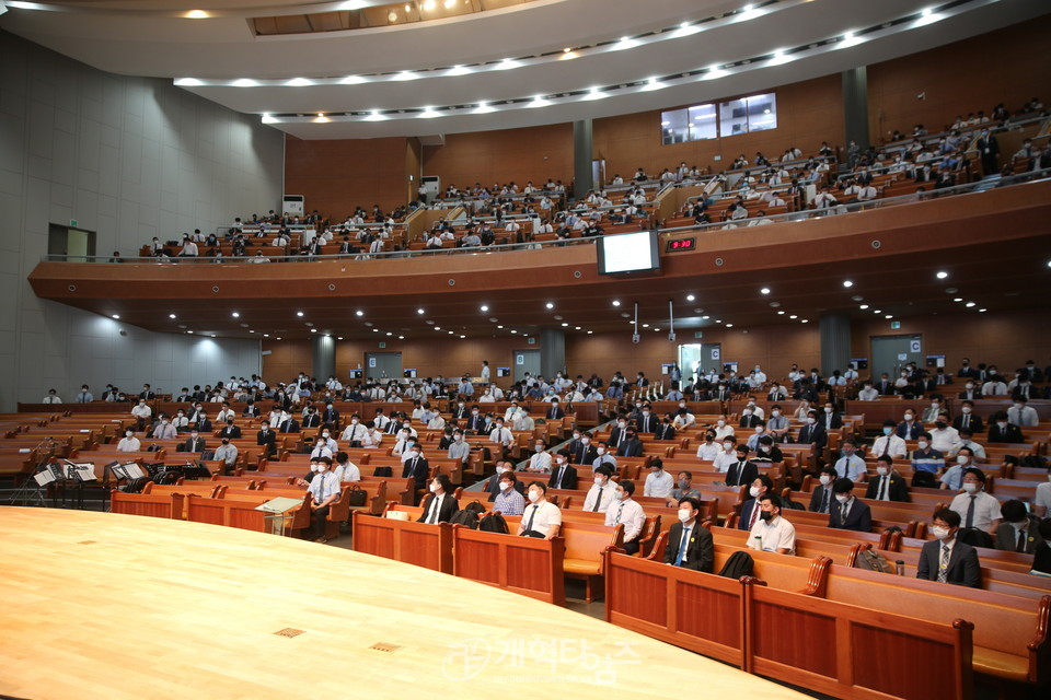 2020년도 강도사 고시 응시생들 모습