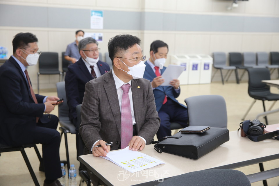 중부협의회, 노회장 연석회의 및 실행위원회 모습