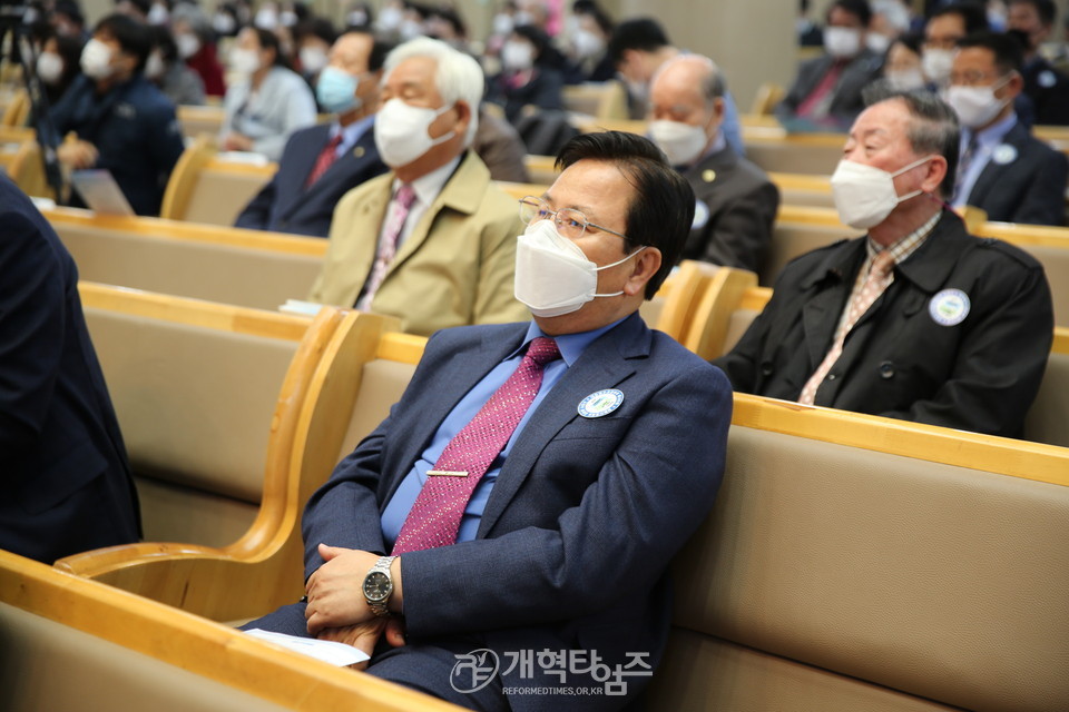 총회장 소강석 목사 취임 감사예배 모습