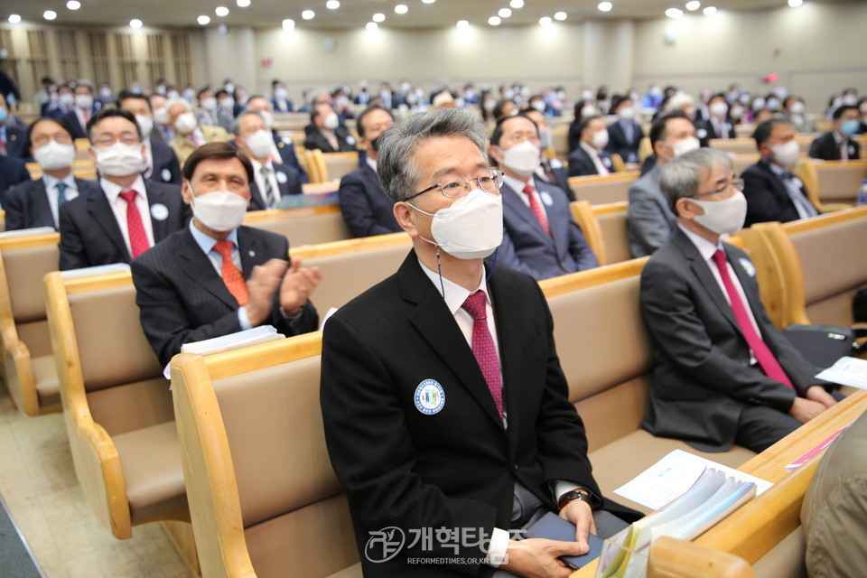 총회장 소강석 목사 취임 감사예배 모습