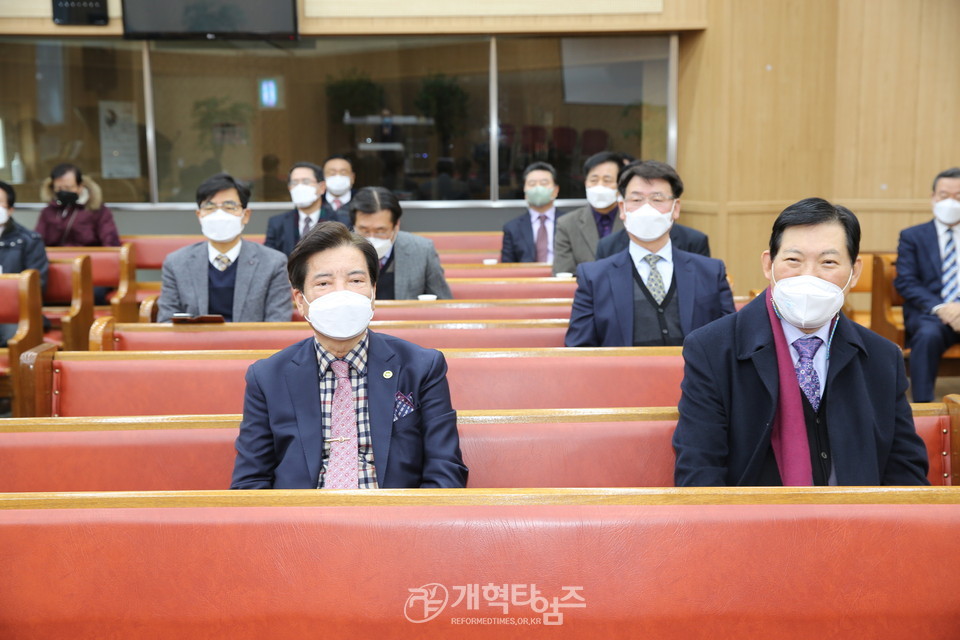 개혁연대, ‘2021년 신년감사예배 및 하례식’ 모습