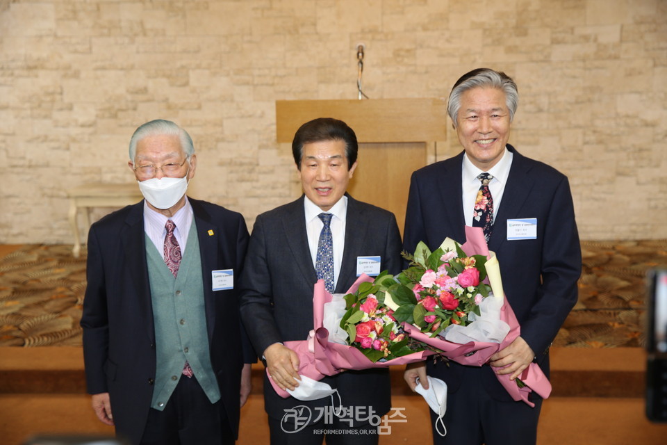 전국호남협, 민찬기 목사 부총 후보 추대 모습