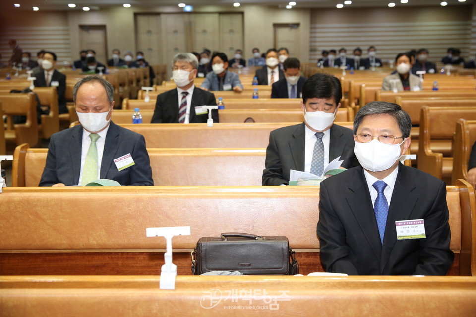 동부산노회 제192회 정기노회 모습