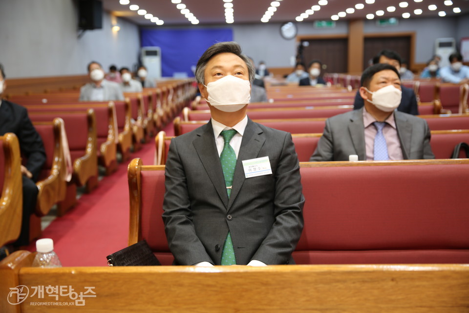 이만교회운동본부, 「교회개척전도성장세미나」, 이창수 목사 모습