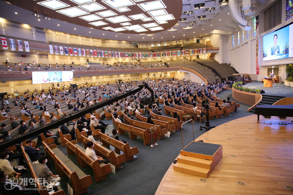 ‘2021 PRAYER AGAIN! 서울경기인천지역 연합기도집회’ 모습