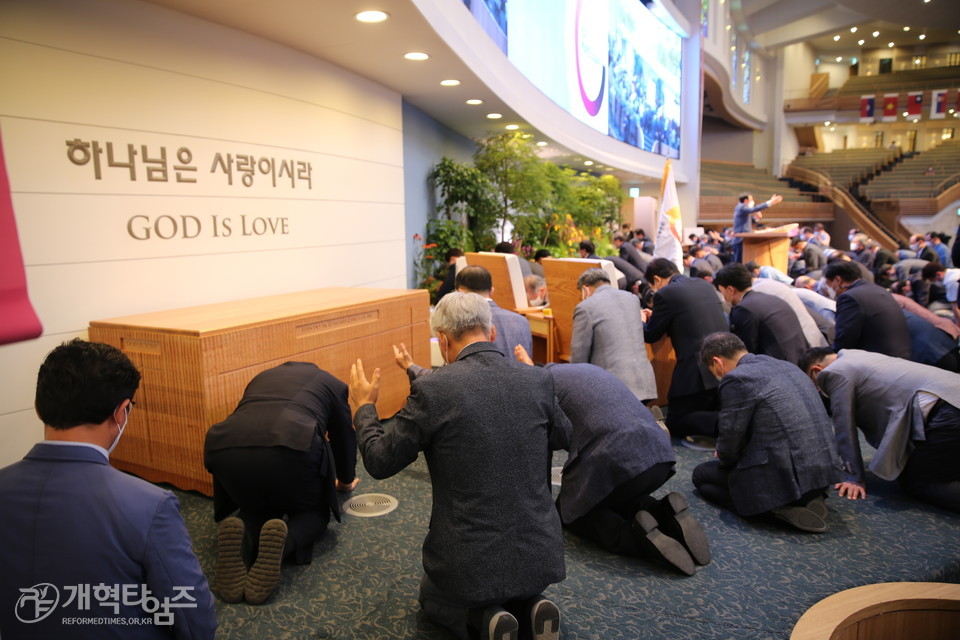 ‘2021 PRAYER AGAIN! 서울경기인천지역 연합기도집회’ 모습