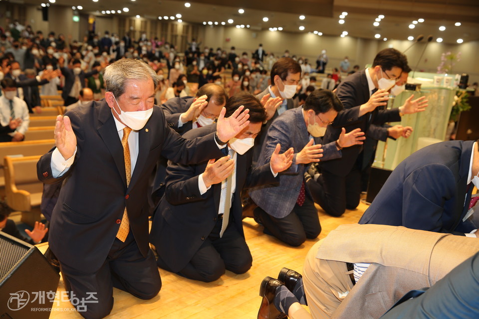 ‘2021 PRAYER AGAIN! 서북지역 연합기도집회’ 모습