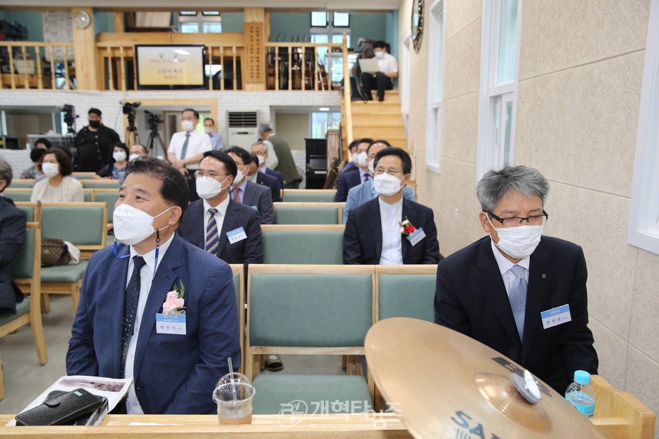 총회역사위, 위봉교회 「한국기독교 역사사적지 제21호 지정 감사예배」 모습