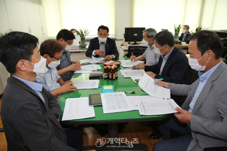 전국장로회연합회 제27차 실무 임원회 모습