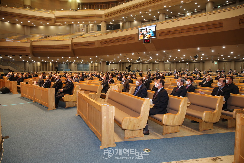 전국장로회연합회 제50주년 기념 감사예배 모습