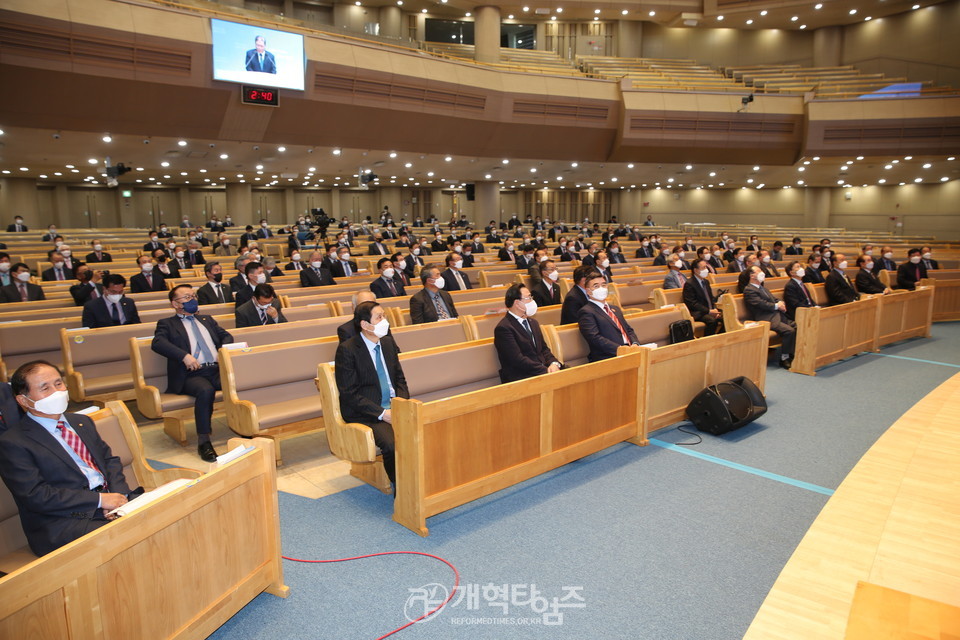 전국장로회연합회 제50주년 기념 감사예배 모습