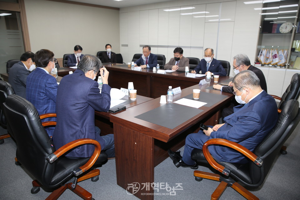 한교총 통추위, 제6차 회의 모습