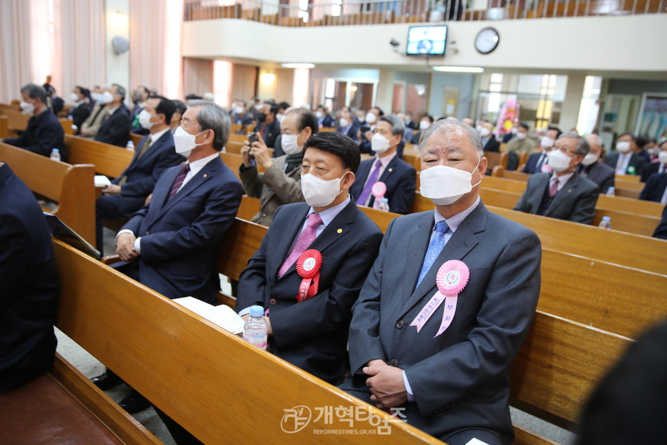 서울지구장로회연합회 제52회기 정기총회 모습