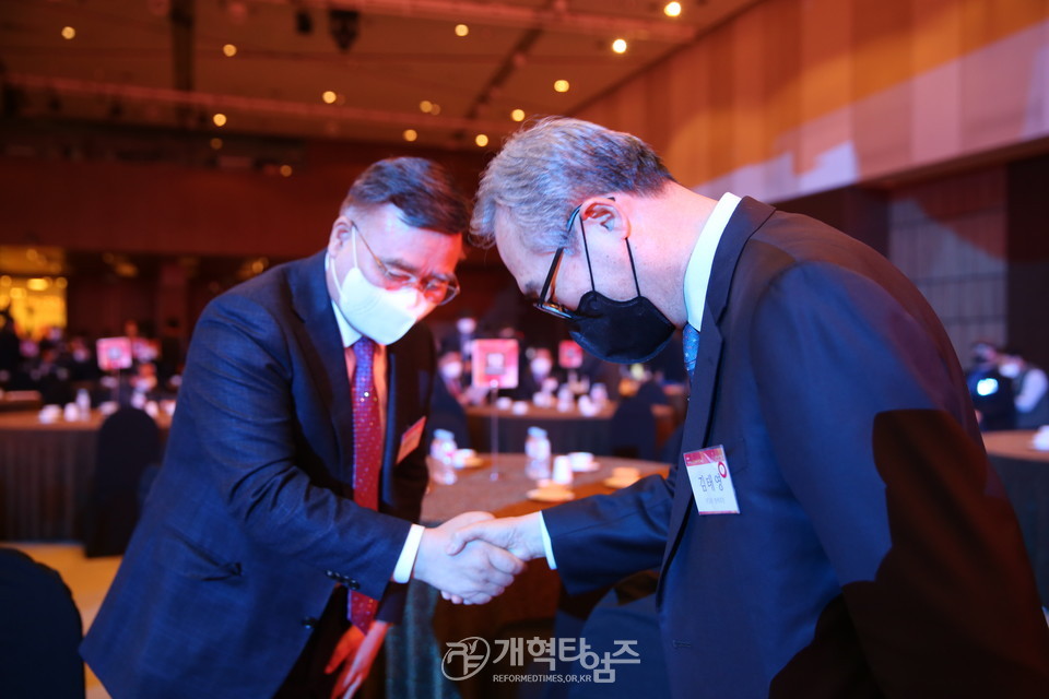 한국교회총연합, ‘2021 한국교회 연합과 비전대회’ 모습