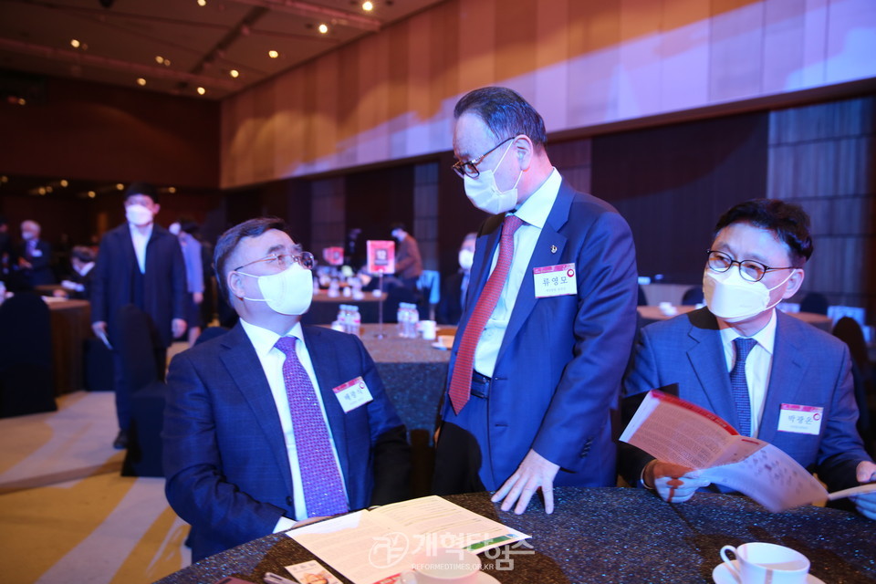 한국교회총연합, ‘2021 한국교회 연합과 비전대회’ 모습