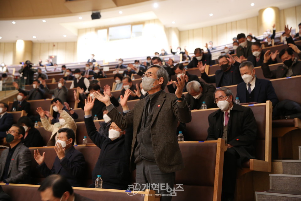 은혜로운동행기도운동 서울협 연합기도회 모습