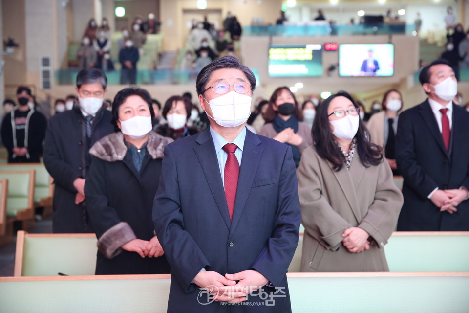 목자교회 여리고기도성회 모습