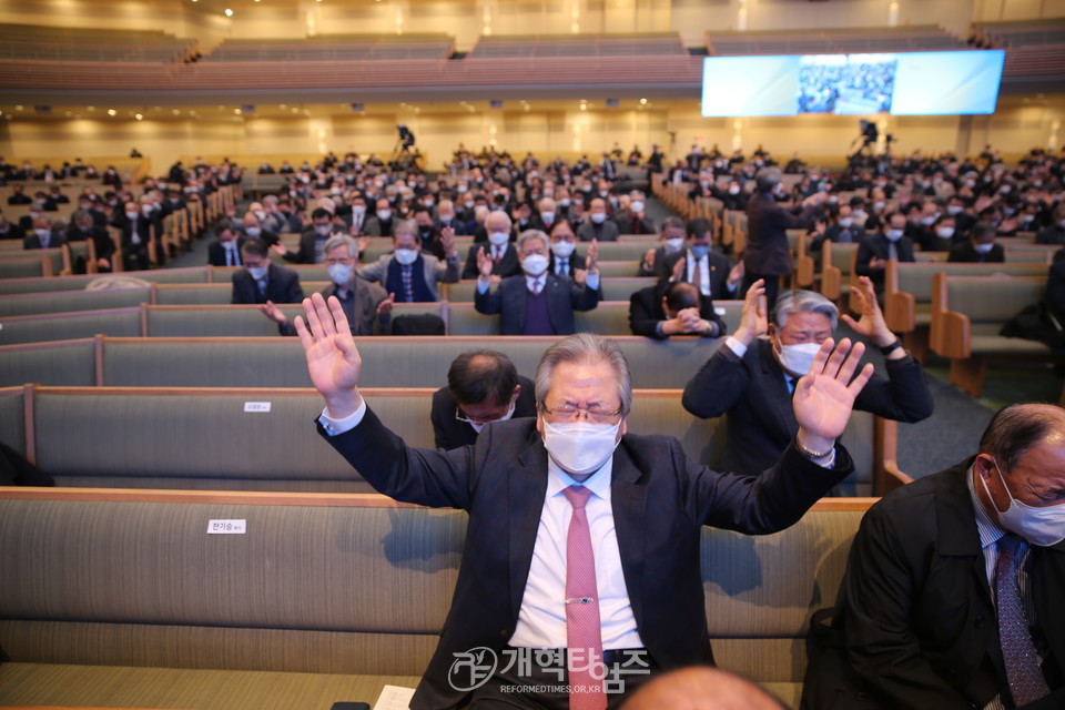 전국장로회연합회, 은혜로운동행 전국연합기도회 모습