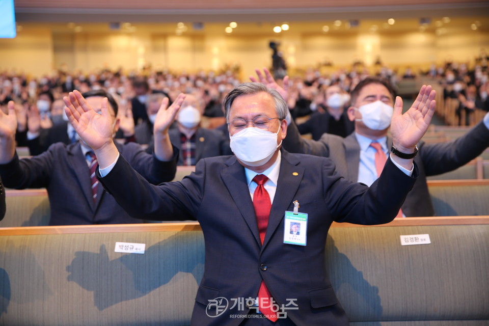 전국장로회연합회, 은혜로운동행 전국연합기도회 모습