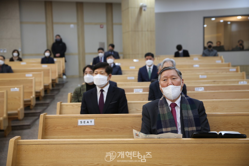 총신대 신대원 서창원 교수, 정년퇴임 감사예배 모습(혜린교회) 모습