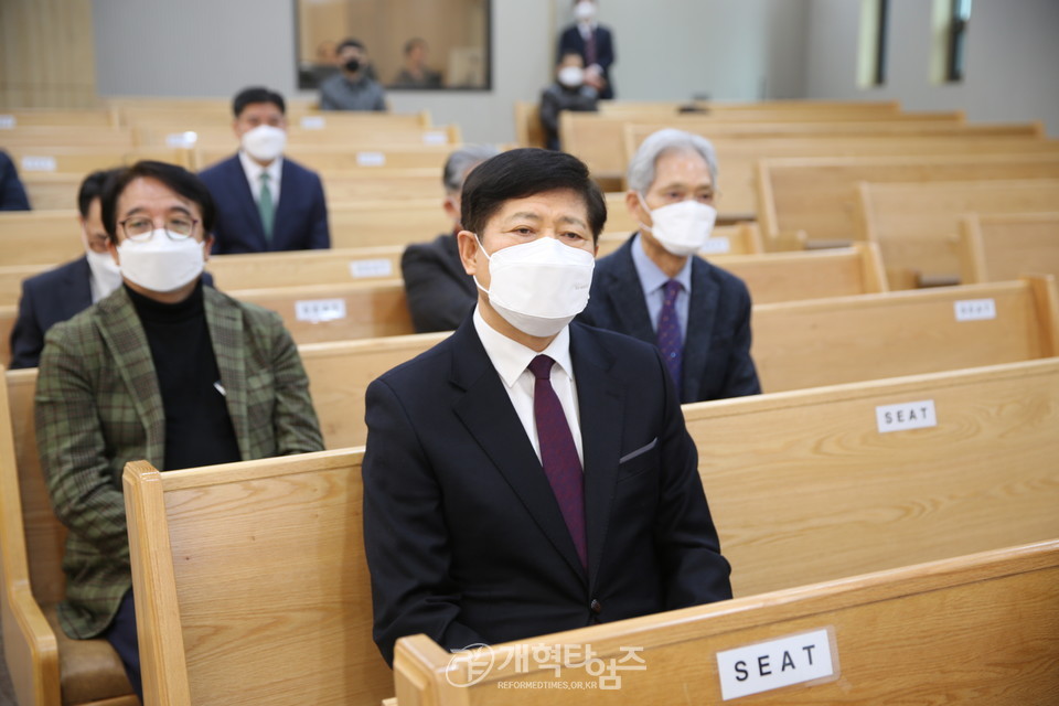 총신대 신대원 서창원 교수, 정년퇴임 감사예배 모습(혜린교회) 모습