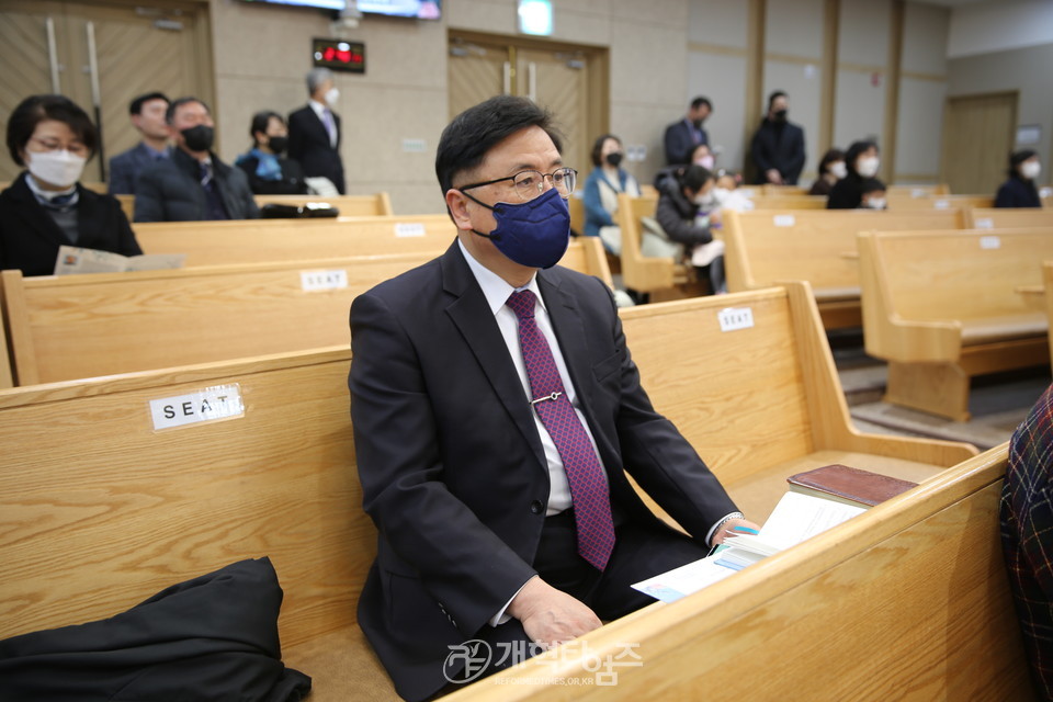 총신대 신대원 서창원 교수, 정년퇴임 감사예배 모습(혜린교회) 모습