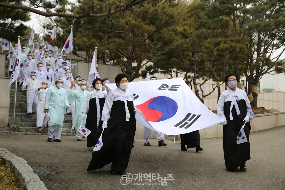 수도권장로회연합회, 3.1절 기념예배 및 기도회 모습