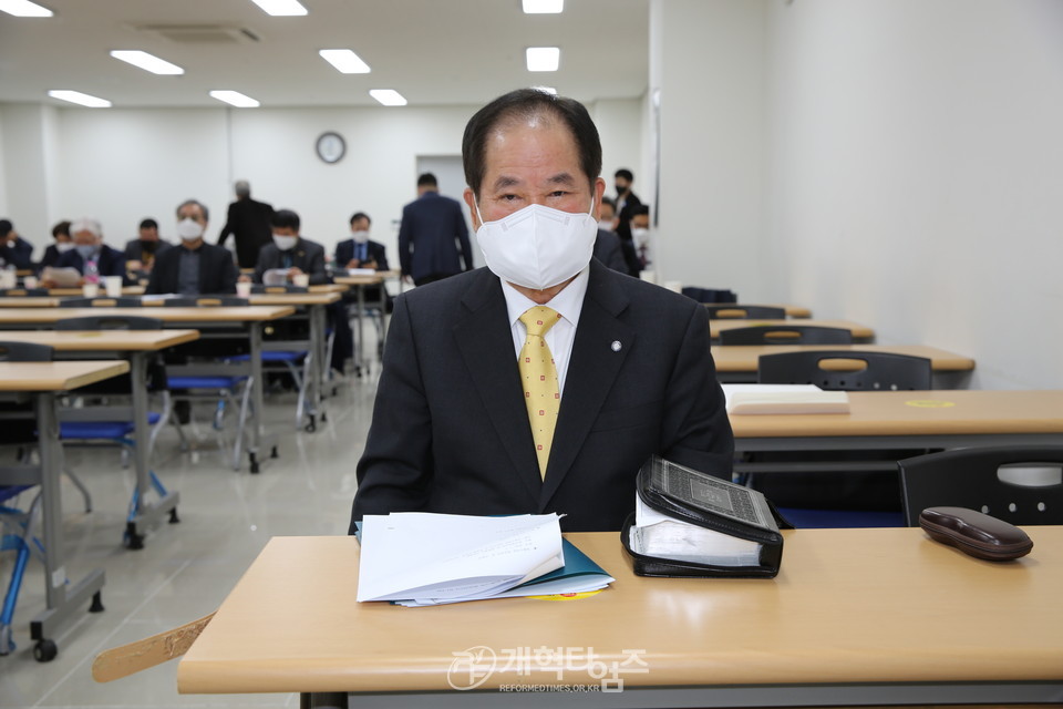 한장총, 회원교단 총무 및 사무총장 조찬 간담회 모습