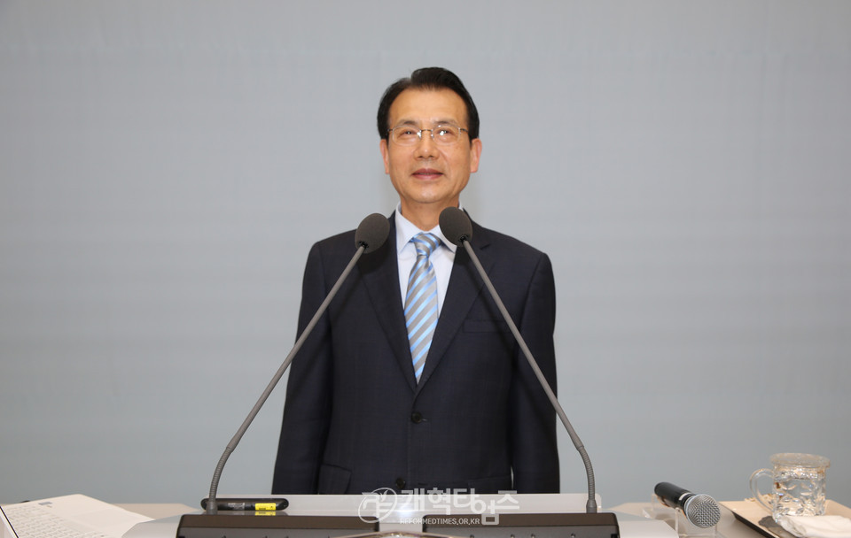 새로남교회, ‘총회세계선교회 선교주일예배' 모습