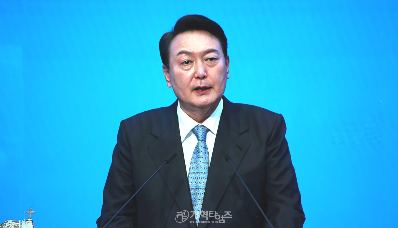 여의도순복음교회에서 열린 「2022 한국교회부활절연합예배」 모습
