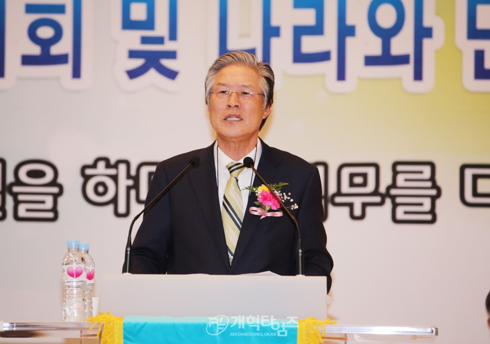 전국남전연, 예수인교회 민찬기 목사 모습