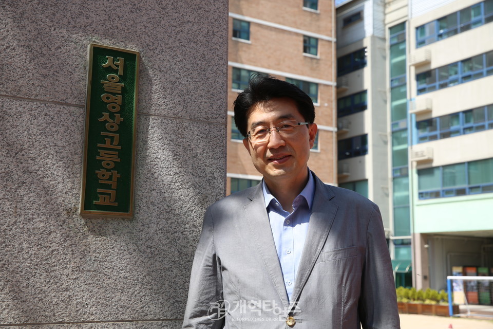 영성고등학교 이사장, 대한교회 담임 윤영민 목사 모습