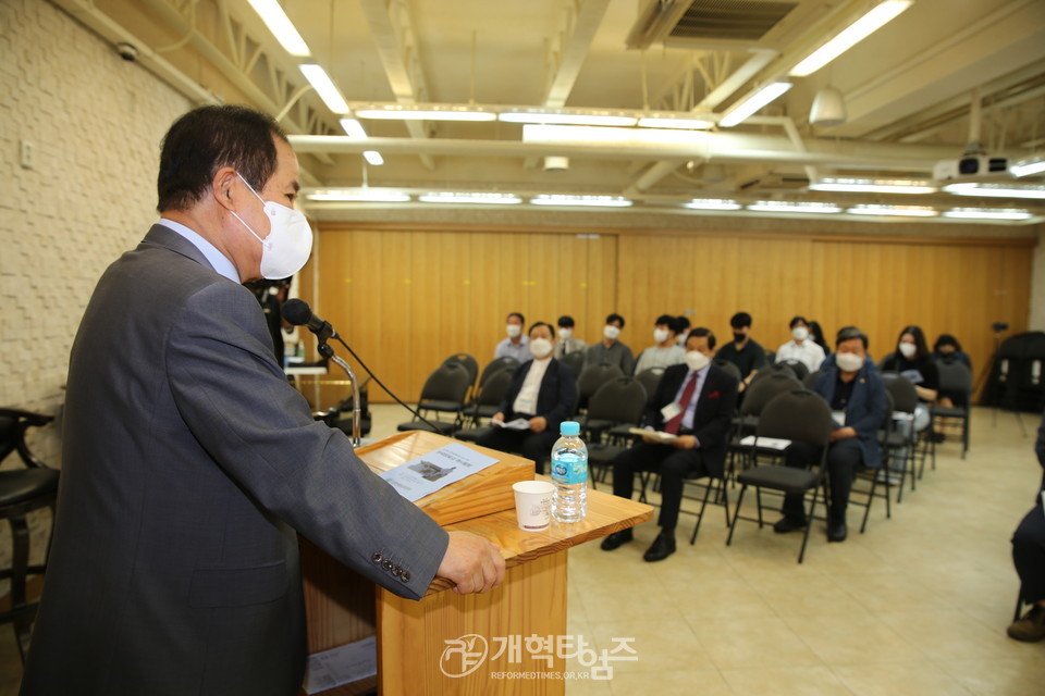 한장총, 신학생 대상 한국장로교 역사탐방 모습