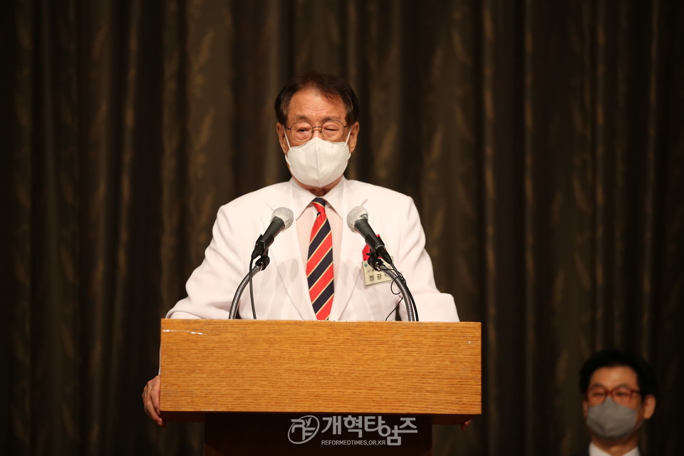 「서울특별시와 대한민국을 위한 서울시조찬기도회 창립예배」 모습