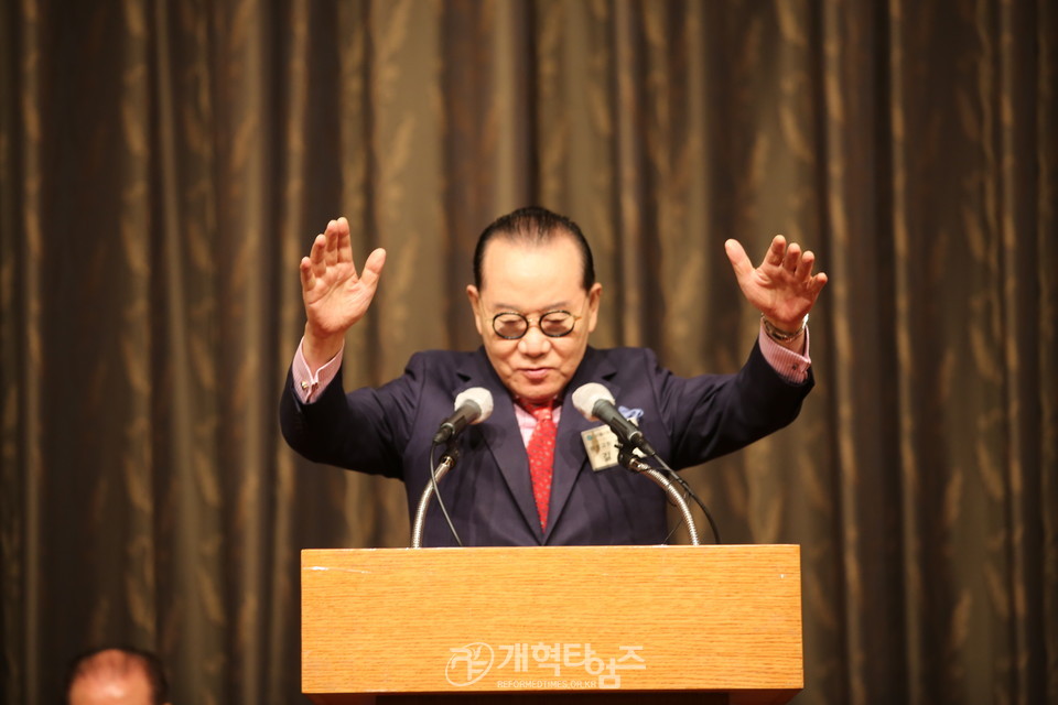 「서울특별시와 대한민국을 위한 서울시조찬기도회 창립예배」 모습