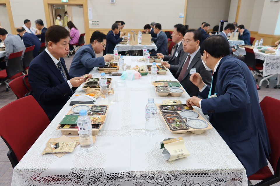 제107회 총준위, 영남권역 총대 초청 간담회 모습