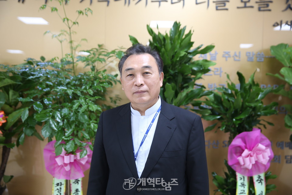 제107회 총회 재판국장 이두형 목사 모습