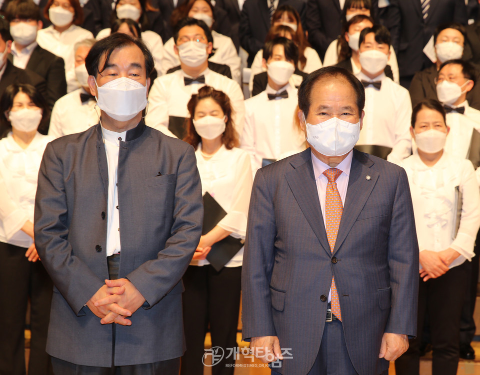 한장총 주최, 제11회 한국장로교 신학대학교 찬양제 모습