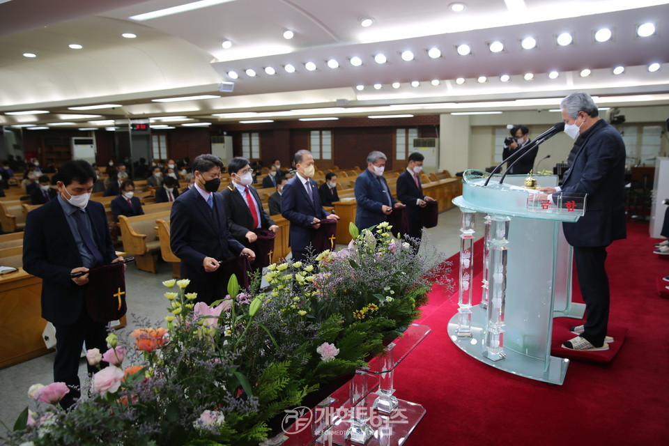 서울지역남전도회연합회 제2차 헌신예배 모습