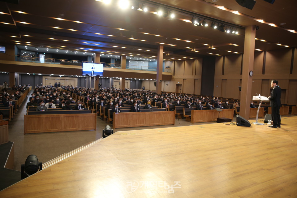 제107회 총회 「샬롬축복전도 강사요원 훈련」 모습