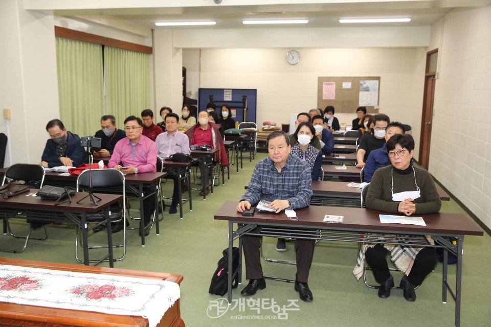 총신대신대원총동창회 2023년 임원 MT 모습