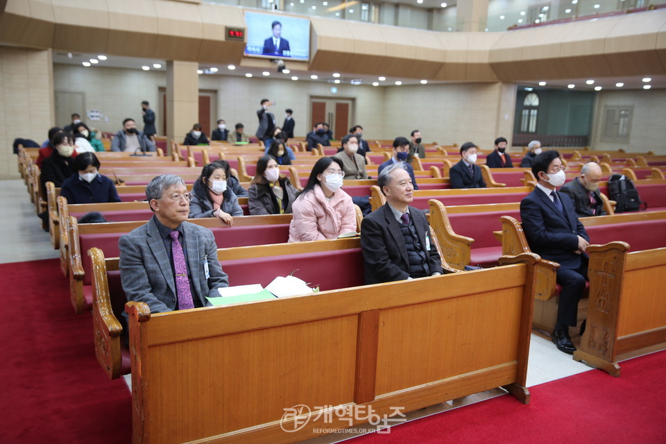 서울강남주교연합회, 전국성경고사대회 수상 감사예배 모습