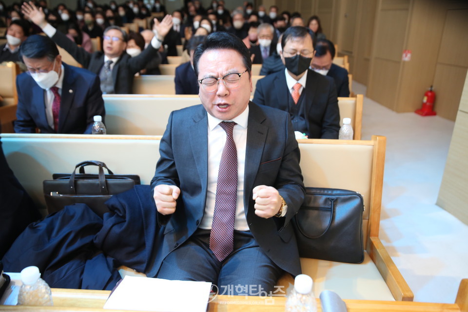 경일노회 샬롬부흥전도운동 총진군식 모습