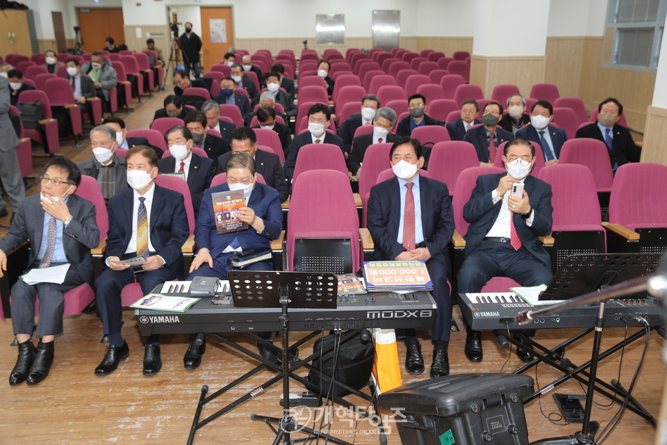 북한선교회 신년감사예배 및 실행위원회 모습