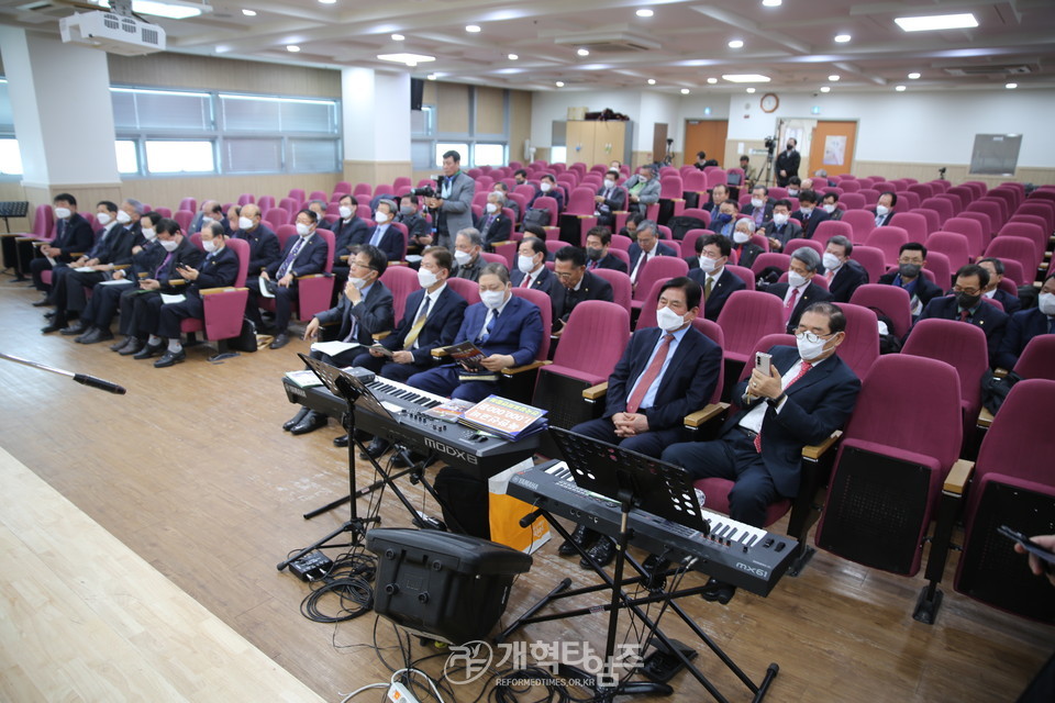 북한선교회 신년감사예배 및 실행위원회 모습